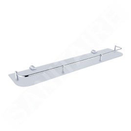 Nimco Bormo - Tablette, longueur 600 mm, verre dépoli/chrome BR 11091AX-60-26