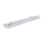 Nimco Bormo - Tablette, longueur 600 mm, verre dépoli/chrome BR 11091AX-60-26