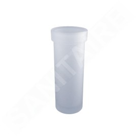 Nimco Pièces de rechange - Récipient pour brosse de toilette, verre solide 1094W