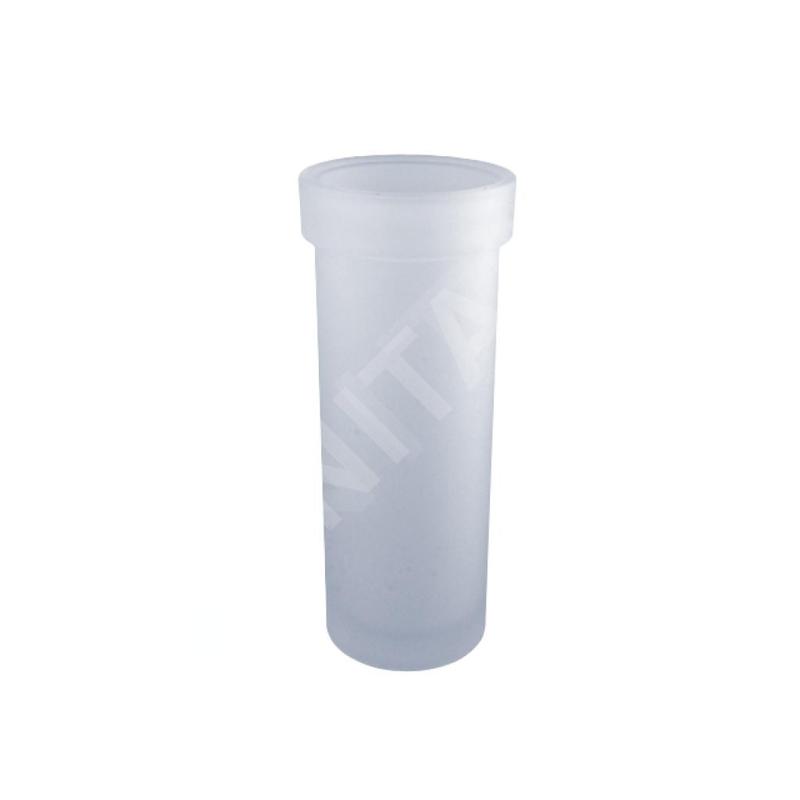 Nimco Pièces de rechange - Récipient pour brosse de toilette, verre solide 1094W