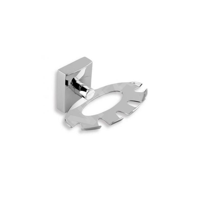 Novaservis Metalia 12 - Porte brosses à dents et dentifrice, mural, chrome 0244,0