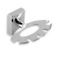 Novaservis Metalia 12 - Porte brosses à dents et dentifrice, mural, chrome 0244,0
