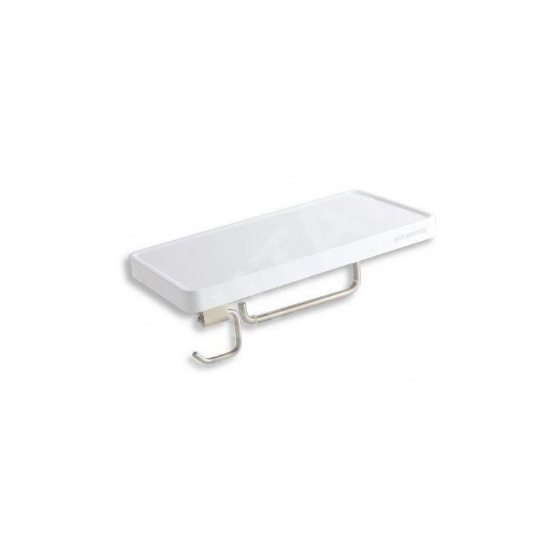 Novaservis Titania Yacore - Porte-rouleaux avec tablette, plastique 65540,1 Novaservis Titania Yacore - Porte-rouleaux avec tablette, plastique 65540,1