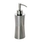 Aqualine Accessoires - Distributeur de savon sur pied, acier inoxydable poli/coupé PR8121