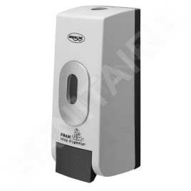 Aqualine Série Hôtel - Distributeur de savon moussant à suspendre 550 ml, blanc 1319-72