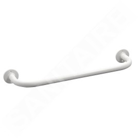 Aqualine White Line - Porte-serviettes, longueur 474 mm, blanc 8004