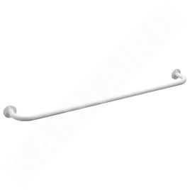 Aqualine White Line - Porte-serviettes, longueur 874 mm, blanc 8013