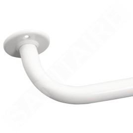 Aqualine White Line - Porte-serviettes, longueur 874 mm, blanc 8013