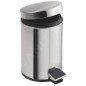Aqualine Simple Line - Poubelle 12 L, acier inoxydable poli 27112