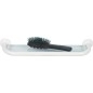 Aqualine White Line - Tablette en verre, longueur 400 mm, blanc 8001