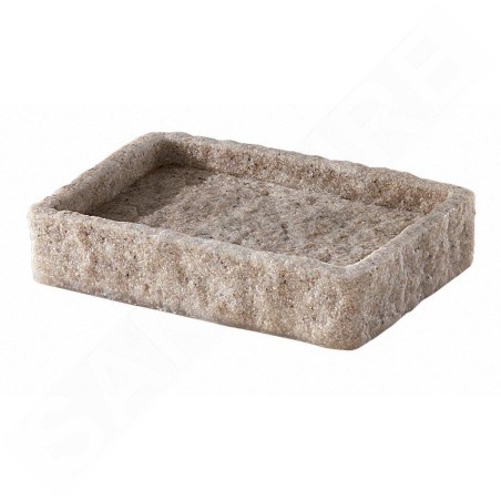 Sapho Gedy Aries - Porte-savon à poser, beige AR1103