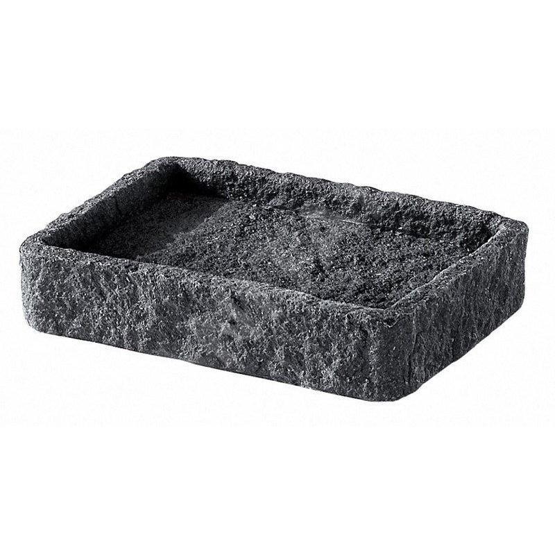 Sapho Gedy Aries - Porte-savon à poser, anthracite AR1185