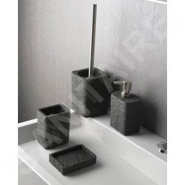 Sapho Gedy Aries - Porte-savon à poser, anthracite AR1185