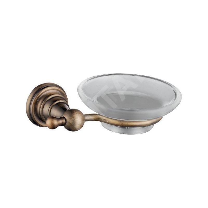 Sapho Diamond - Porte-savon, bronze/verre clair 1318-02
