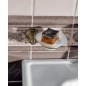 Sapho Diamond - Porte-savon, bronze/verre clair 1318-02