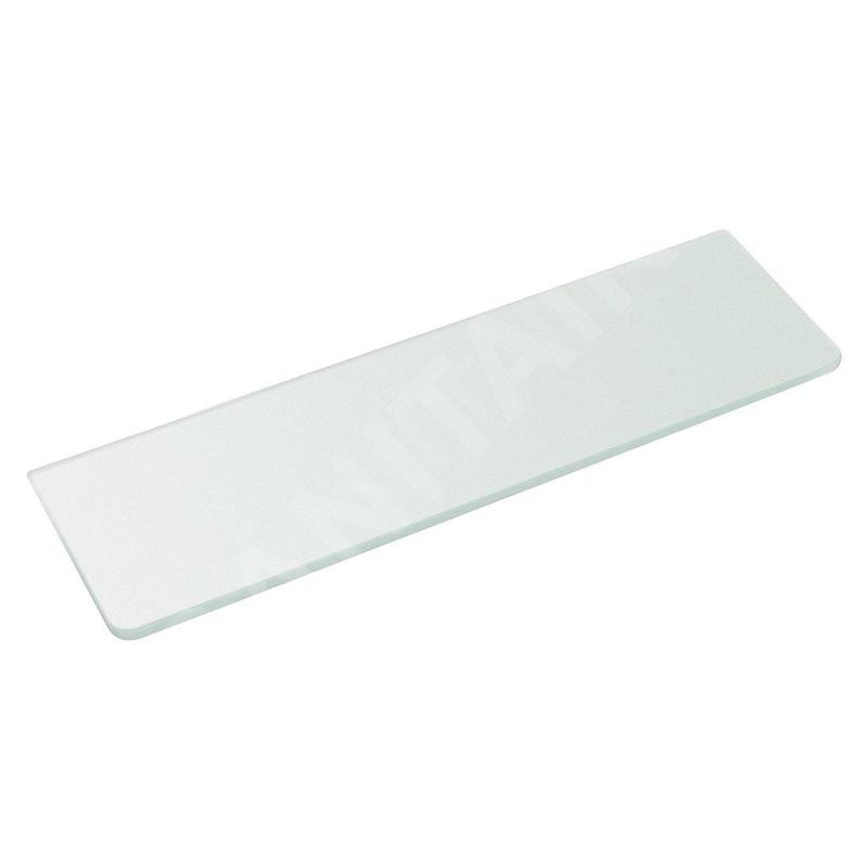 Sapho Accessoires - Tablette, longueur 300 mm, verre laiteux 22479