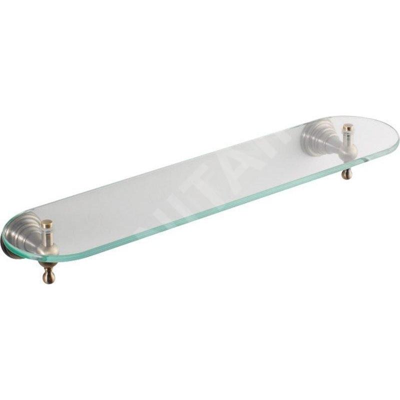 Sapho Diamond - Tablette, longueur 500 mm, bronze/verre clair 1318-15