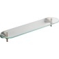 Sapho Diamond - Tablette, longueur 500 mm, bronze/verre clair 1318-15