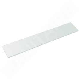 Sapho Accessoires - Tablette, longueur 800 mm, verre laiteux 22484