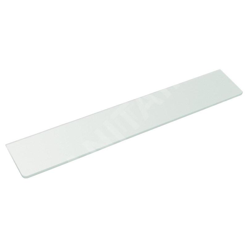 Sapho Accessoires - Tablette 900x100x8 mm, verre laiteux 22485