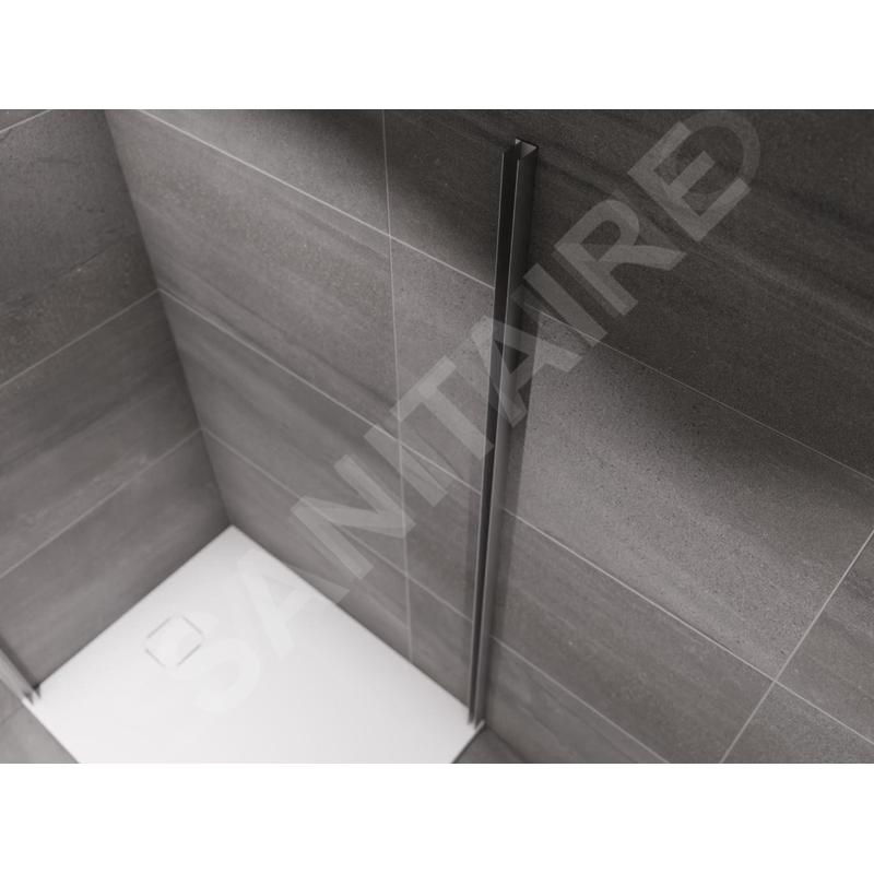 Lansanit Accessoires - Profilé de réglage 30 mm, hauteur 1900 mm, aluminium brillant B-744 B-745