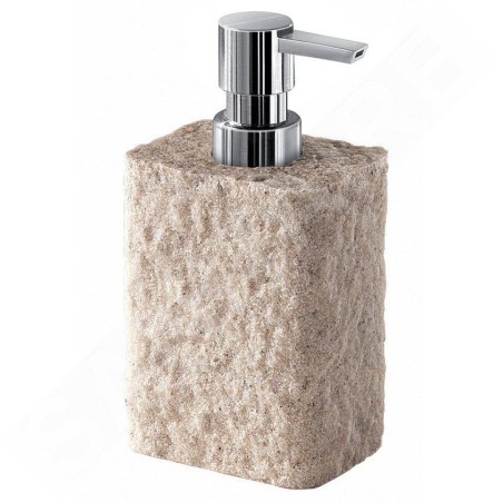 Sapho Gedy Aries - Distributeur de savon à poser, 350 ml, pierre beige AR8003
