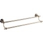 Sapho Diamond - Porte-serviettes double, longueur 605 mm, bronze 1318-11