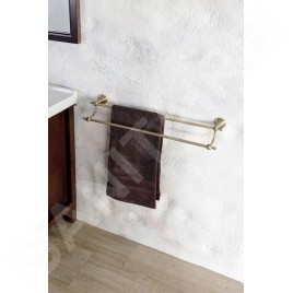 Sapho Diamond - Porte-serviettes double, longueur 605 mm, bronze 1318-11