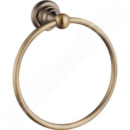 Sapho Diamond - Porte-serviettes, diamètre 170 mm, bronze 1318-06