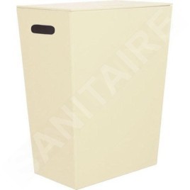 Sapho Eco Pelle - Panier à linge 470x300x600 mm, beige 2463CR