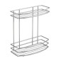Aqualine Chrom Line - Double étagère en fil de fer, chromée 37014
