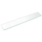 Sapho Accessoires - Étagère, longueur 1000 mm, verre clair 23486