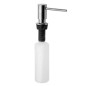Sapho Accessoires - Distributeur encastré de savon, rond, inox SP010 Sapho Accessoires - Distributeur encastré de savon, rond, inox SP010