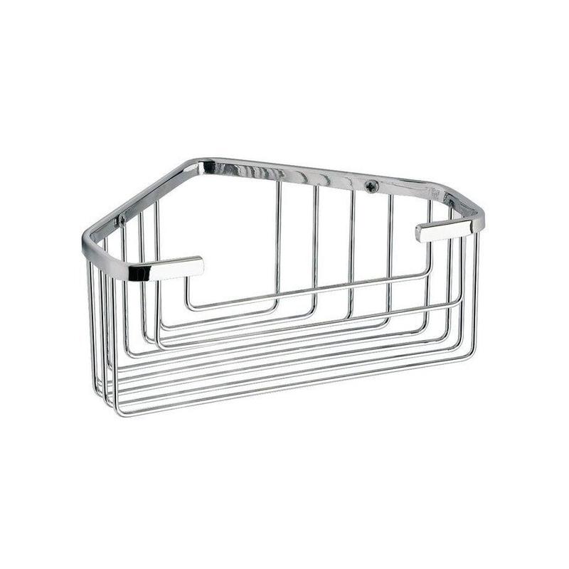 Sapho Gedy Smart - Étagère d’angle grille, chrome 2483