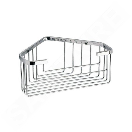 Sapho Gedy Smart - Étagère d’angle grille, chrome 2483