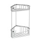 Sapho Gedy Smart - Étagère double 200x325x151 mm, chrome 2482 Sapho Gedy Smart - Étagère double 200x325x151 mm, chrome 2482