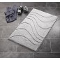 Sapho Ridder La Ola - Tapis de salle de bains, 550x500 mm, antidérapant, gris 729807