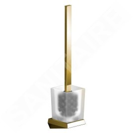 Sapho Soul - Brosse de toilette murale, or/verre 164974