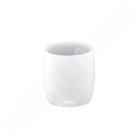 Nimco Ava - Pot à brosses à dents, blanc AV 15058-05