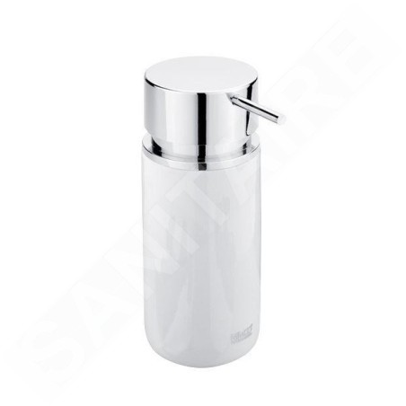 Nimco Polo - Distributeur de savon liquide, blanc / chrome PO 18031K-26
