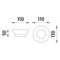 Nimco Lada - Porte-savon, blanc 1059LA Nimco Lada - Porte-savon, blanc 1059LA