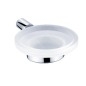 Nimco Bormo - Porte-savon, verre dépoli/chrome BR 11059W-26 Nimco Bormo - Porte-savon, verre dépoli/chrome BR 11059W-26