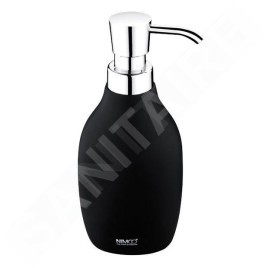 Nimco Ava - Distributeur de savon liquide, noir/chrome AV 15031-90