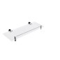 Nimco Bormo - Tablette, longueur 300 mm, verre dépoli/chrome BR 11091BX-30-26