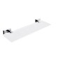 Nimco Keira - Tablette, longueur 400 mm, verre dépoli/chrome KE 22091B-40-26