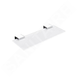 Nimco Kibo - Tablette, longueur 300 mm, verre dépoli/chrome Ki 14091B-30-26