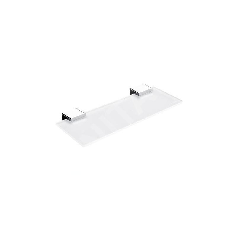 Nimco Kibo - Tablette, longueur 300 mm, verre dépoli/chrome Ki 14091B-30-26