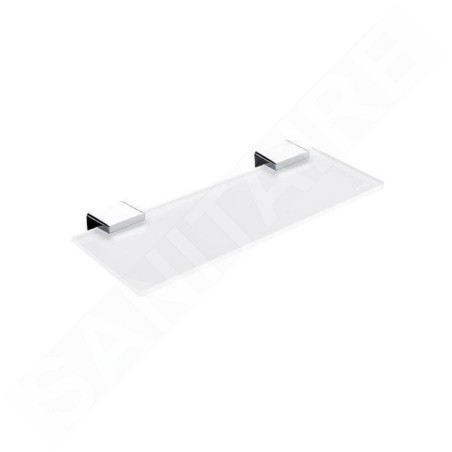 Nimco Kibo - Tablette, longueur 300 mm, verre dépoli/chrome Ki 14091B-30-26