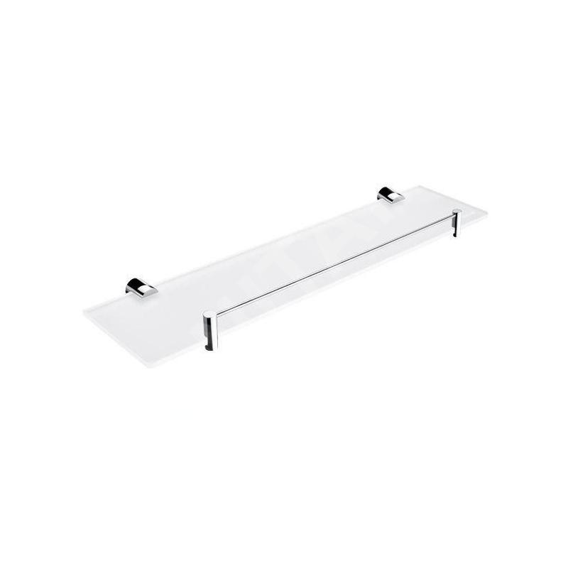 Nimco Bormo - Tablette, longueur 500 mm, verre dépoli/chrome BR 11091BX-50-26