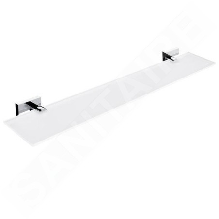 Nimco Keira - Tablette, longueur 600 mm, verre dépoli/chrome KE 22091B-60-26